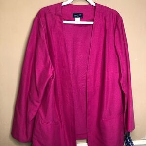 Vintage Haberdashery Collection by Personal II Pink Blazer Size 40